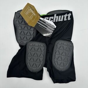 Schutt Protect All-In-One Girdle Black Football Compression Shorts Youth Medium